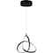 Quoizel Illoria Mini Pendant Led Light Matte Black PCILR1507MBK - alternate 3